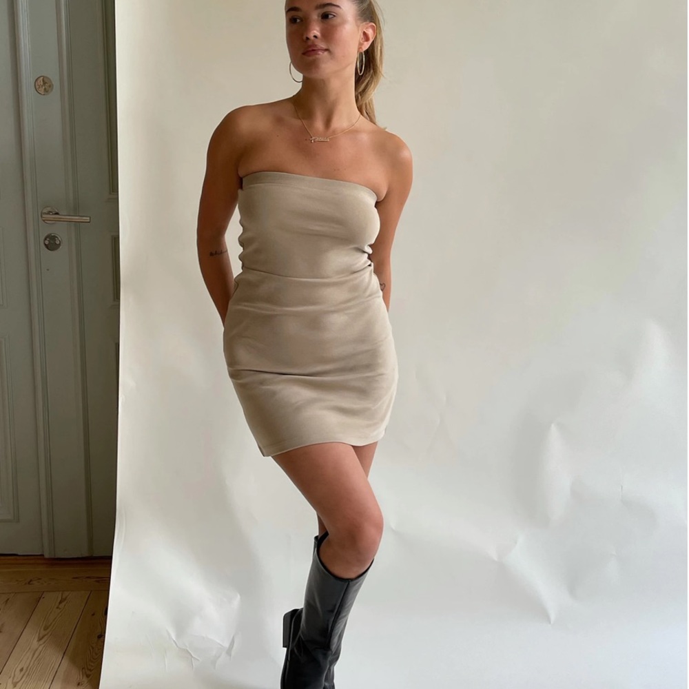 Djerf Avenue Tube Dress - XS Nougat - SOLD OUT ONLINE - BRAND NEW WITH TAGS